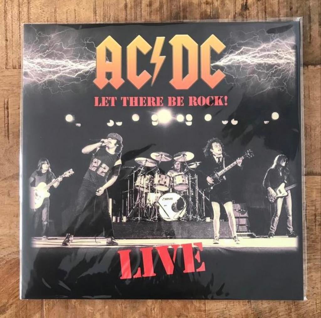 LP AC/DC Let there be Rock! LIVE op nieuw vinyl, Ophalen of Verzenden, Nieuw in verpakking