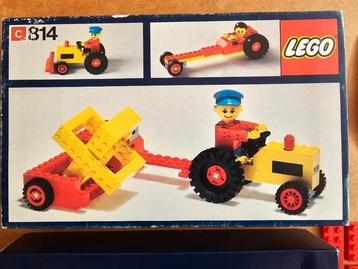 Extreem zeldzame set Lego 814 Gear farm - vintage tractor    beschikbaar voor biedingen