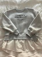 Zara Sweater met Blouse rand 130, Kinderen en Baby's, Kinderkleding | Maat 140, Gebruikt, Meisje, Trui of Vest, Ophalen of Verzenden