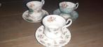 Vintage Theekopjes met Schotels - Set van 3, Antiek en Kunst, Ophalen