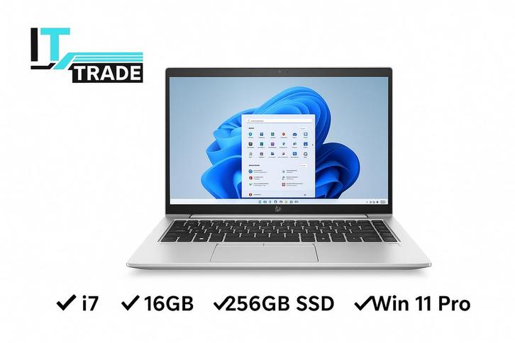 HP EliteBook 830 G8 - i7-1165G7 -16GB RAM, 256GB SSD, Computers en Software, Windows Laptops, Zo goed als nieuw, 13 inch, SSD