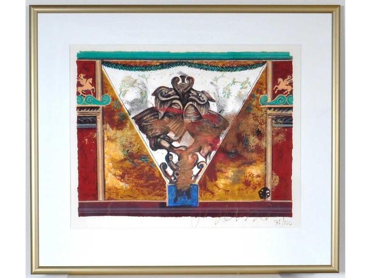 Gerti Bierenbroodspot - litho - ingelijst, Antiek en Kunst, Kunst | Schilderijen | Modern, Ophalen of Verzenden