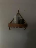 Metalen Wandrekje met Sierlijke Rand, Ophalen of Verzenden