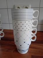 Riviera maison, Cow melk mokken. 4 stuks, Huis en Inrichting, Keuken | Servies, Ophalen of Verzenden, Zo goed als nieuw, Overige stijlen