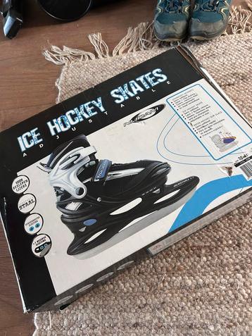 Nijdam IJshockeyschaatsen verstelbaar maat 38-41 beschikbaar voor biedingen