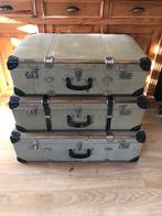 3 vintage koffers, Gebruikt, Ophalen of Verzenden