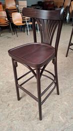 20 thonet cafe bistro BARKRUKKEN bruin hout waaier partij, Huis en Inrichting, Barkrukken, 5 krukken of meer, 60 tot 90 cm, Ophalen of Verzenden