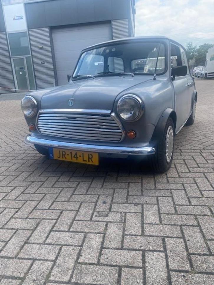 Mini 1000 1.0 E 1983 Grijs, Auto's, Mini, Bedrijf, Cooper, Radio, Benzine, Hatchback, Handgeschakeld, Origineel Nederlands, Zilver of Grijs