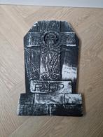 Halloween grafsteen, Hobby en Vrije tijd, Feestartikelen, Ophalen of Verzenden, Zo goed als nieuw, Halloween of Griezel