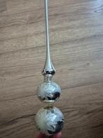Oude glazen  kerstboom piek   32 cm, Ophalen of Verzenden, Gebruikt