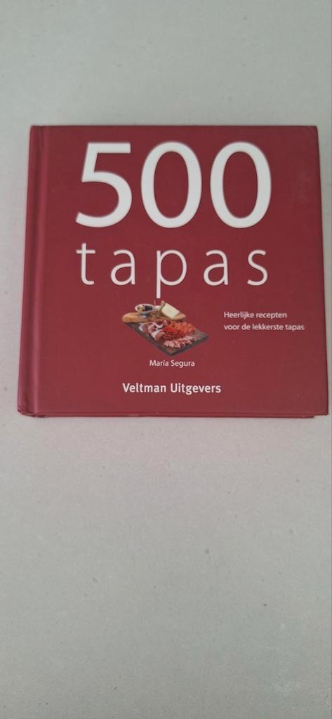 Maria Segura - 500 Tapas, Boeken, Kookboeken, Zo goed als nieuw, Spanje, Ophalen of Verzenden