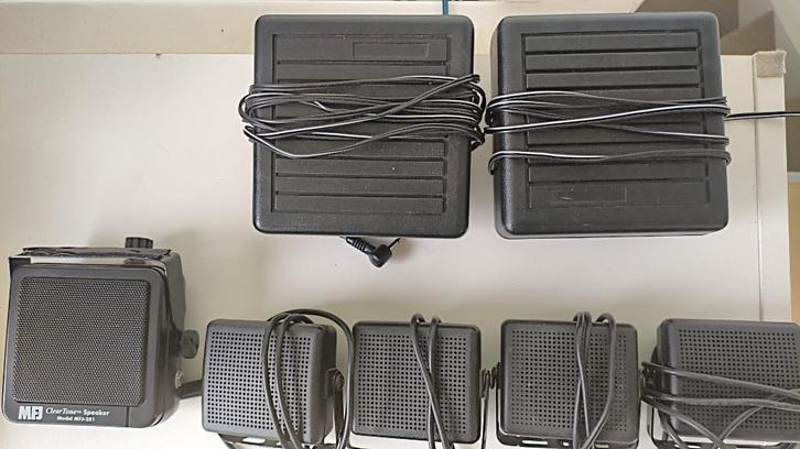 MFJ  281 ClearTone Speaker &  2 Workman 726 4 ¾ speakers, Telecommunicatie, Zenders en Ontvangers, Zo goed als nieuw, Zender en Ontvanger