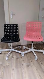 Bureau stoelen Ikea in hoogte verstelbaar., Ophalen, Gebruikt