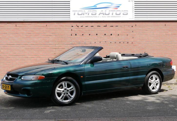 Chrysler Stratus 2.5i V6 LX Convertible airco automaat. trek, Auto's, Chrysler, Bedrijf, Te koop, Stratus, ABS, Airbags, Airconditioning