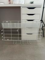 Metalen wandrek hobbyrek kadopapierhouder creatief organizer, Huis en Inrichting, Ophalen, Zo goed als nieuw