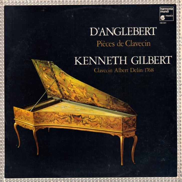 Kenneth Gilbert Jean Henri D'Anglebert, Pièces Pour Clavecin, Cd's en Dvd's, Vinyl | Klassiek, Zo goed als nieuw, Classicisme
