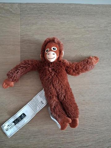 Nieuw Knuffel Ikea aap aapje Djungelskog bruin mini K9701 beschikbaar voor biedingen