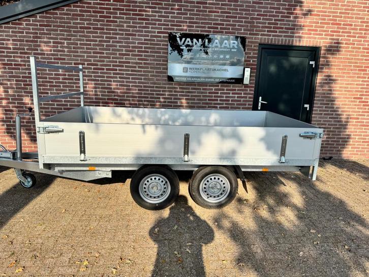 NIEUW BW-Trailers 1.5 tons geremde Plateauwagen TOPKWALITEIT, Auto diversen, Aanhangers en Bagagewagens, Nieuw