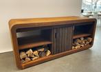 Cortenstaal onderstel, buitenkeuken, werktafel, Ophalen of Verzenden, Nieuw, Houtskool, Vrijstaand