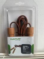Tunturi Leather Jump Rope Pro – verzwaarde grepen – Nieuw!, Ophalen of Verzenden, Nieuw