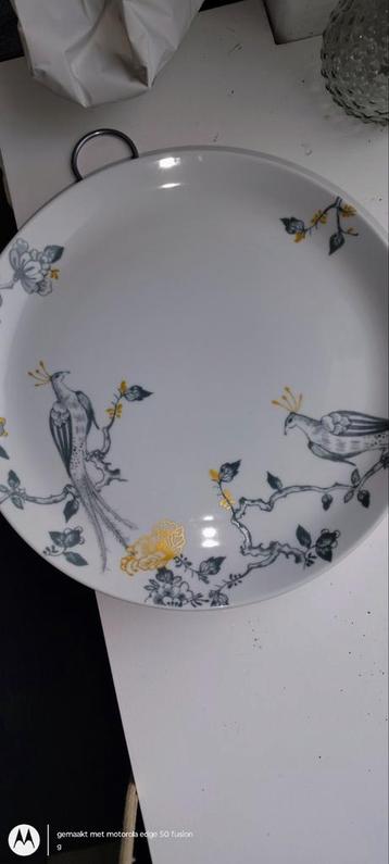 4 Nieuwe Vivo Dinerborden Peacock beschikbaar voor biedingen