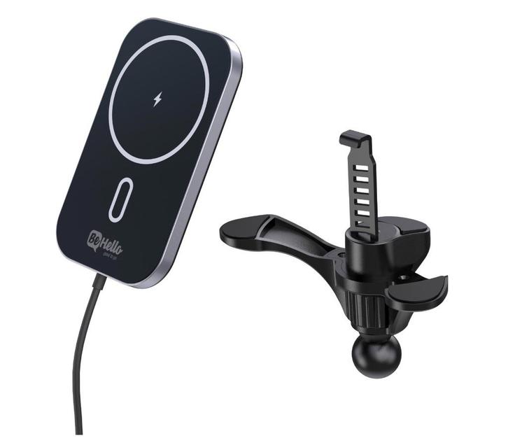 BeHello Draadloze autolader 15w, Telecommunicatie, Autoladers, Nieuw, Draadloos, Ophalen of Verzenden