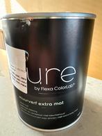 Flexa Pure Muurverf 1L - Subtle Grey - Extra Mat, Nieuw, Ophalen of Verzenden, Verf, Grijs