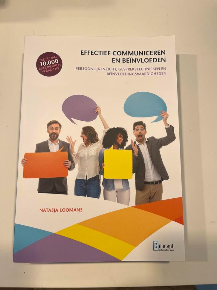 9789055164011 - Effectief communiceren en beïnvloeden, Boeken, Wetenschap, Zo goed als nieuw, Sociale wetenschap, Ophalen of Verzenden