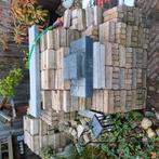 getrommelde waaltjes brons kleurig, Tuin en Terras, Tegels en Klinkers, Ophalen, Gebruikt, Beton, Klinkers