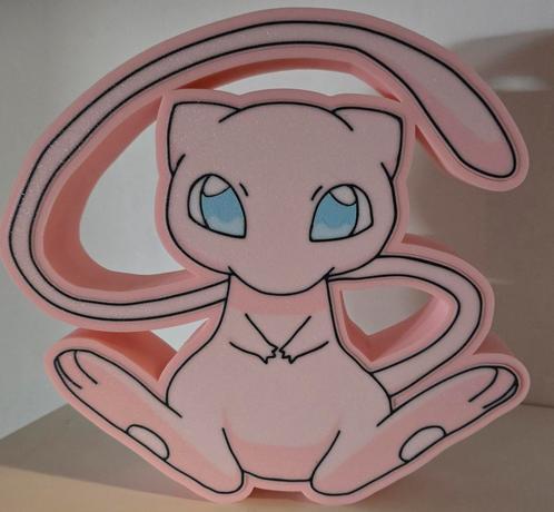 Mew Pokemon verlichtings bak., Kinderen en Baby's, Kinderkamer | Inrichting en Decoratie, Nieuw, Lamp, Ophalen of Verzenden