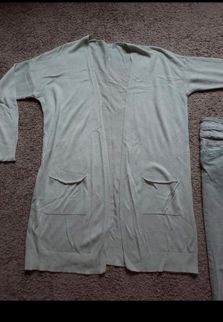 Mintgroen vest one size, Kleding | Dames, Truien en Vesten, Nieuw, Groen, Ophalen of Verzenden
