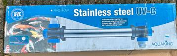 Aquaking RVS-40W UV-C Vijverfilter beschikbaar voor biedingen