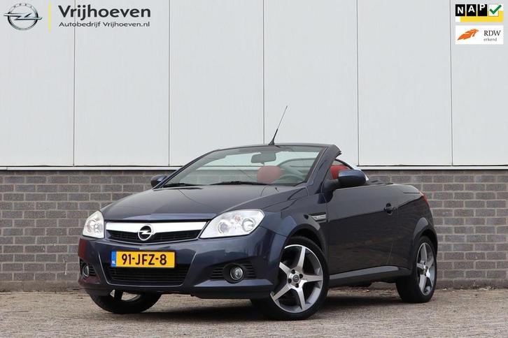 Opel Tigra TwinTop 1.8-16V Temptation 2e. eig NL Auto, Auto's, Opel, Bedrijf, Te koop, Tigra, ABS, Airbags, Airconditioning, Centrale vergrendeling