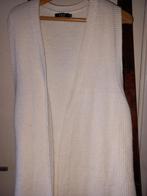 Heel mooi crème mouwloos lang vest, Ophalen of Verzenden, Zo goed als nieuw, Maat 38/40 (M), Beige