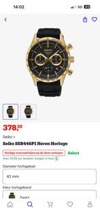 Seiko horloge als nieuw, Sieraden, Tassen en Uiterlijk, Horloges | Heren, Ophalen of Verzenden, Zo goed als nieuw, Staal, Seiko