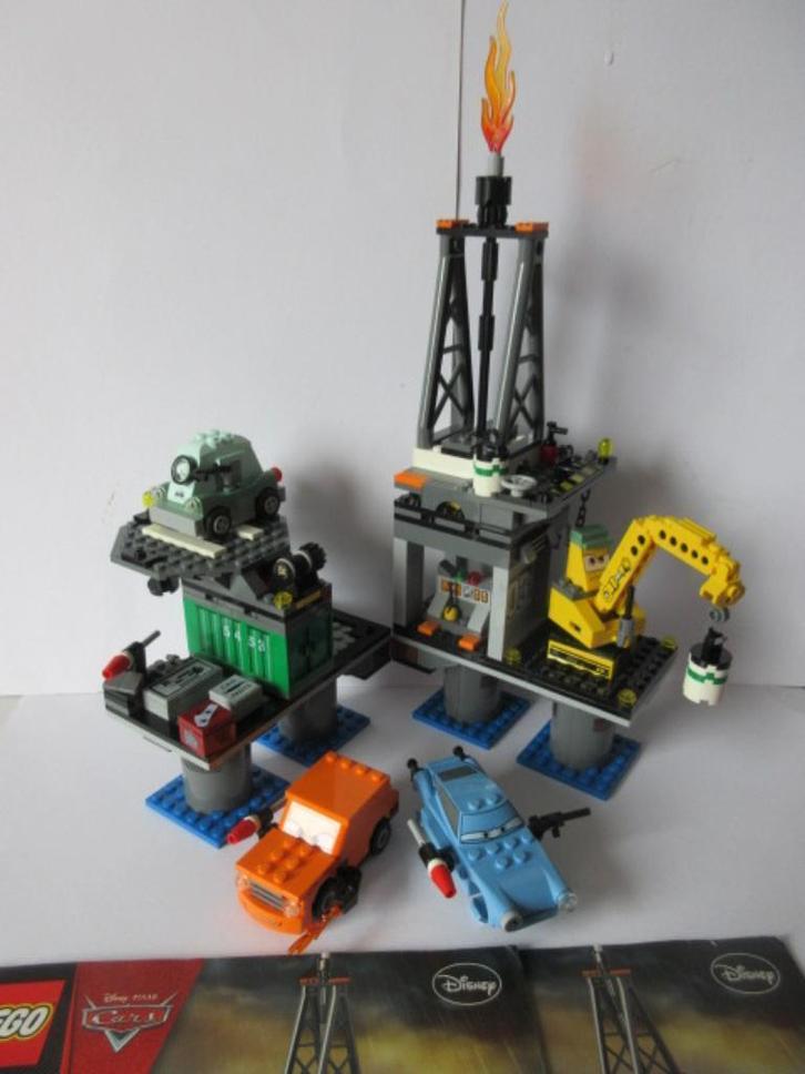 9486 Cars, Boorplatformontsnapping, Disney. Verzenden kan., Kinderen en Baby's, Speelgoed | Duplo en Lego, Zo goed als nieuw, Lego