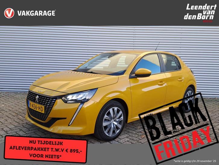Peugeot 208 1.2 PureTech Active | Navi | PDC | Cruise | Appl, Auto's, Peugeot, Bedrijf, Te koop, ABS, Airbags, Airconditioning