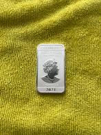 Australia 🇳🇿Dragon 🐉Rectangle 2021., Ophalen of Verzenden, Zilver