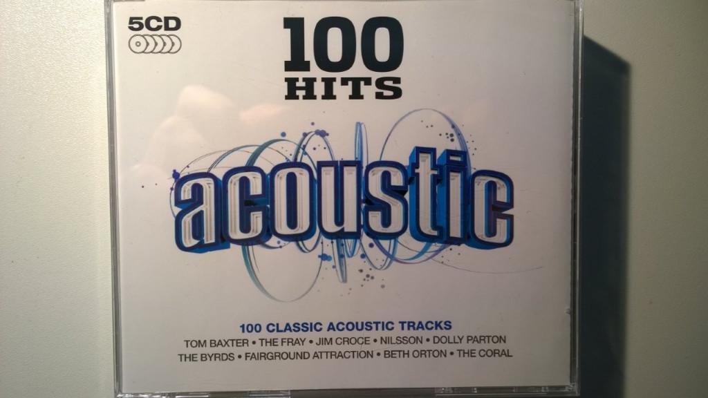 100 Hits Acoustic (5 CD), Cd's en Dvd's, Cd's | Verzamelalbums, Zo goed als nieuw, Pop, Ophalen of Verzenden