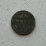 1/2 cent 1875, Postzegels en Munten, Munten | Nederland, Ophalen of Verzenden, Koning Willem III, 1 cent