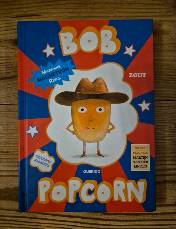 Bob Popcorn deel 1 - Maranke Rinck, Boeken, Kinderboeken | Jeugd | onder 10 jaar, Gelezen, Fictie algemeen, Ophalen of Verzenden