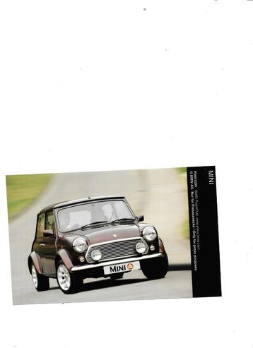 MINI, persfoto beschikbaar voor biedingen