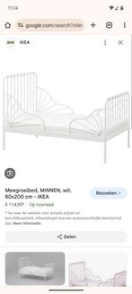 Ikea meegroei bed, Matras, Zo goed als nieuw, 70 tot 85 cm, Ophalen