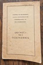 Voetkennis Boekje - Schoenmakerij, Ophalen of Verzenden, Gelezen, Niet van toepassing