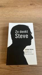 Leander Kahney - Zo denkt Steve, Sociale wetenschap, Nieuw, Ophalen of Verzenden, Leander Kahney