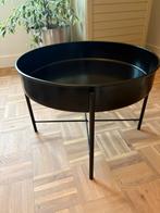 Ikea Kulturskog plantenstandaard/bijzettafel zwart, Ophalen, 40 cm of meer, Rond, Binnen