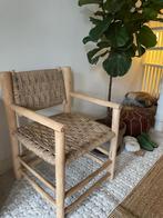 armchair driftwood and rattan Bali style, Huis en Inrichting, Fauteuils, Ophalen, Riet of Rotan, Minder dan 75 cm, Zo goed als nieuw