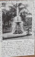 Schiedam- Fontein in de Plantage in 1907, Verzenden, Voor 1920, Gelopen, Zuid-Holland