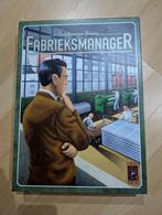Fabrieksmanager, Hobby en Vrije tijd, Gezelschapsspellen | Bordspellen, Een of twee spelers, Ophalen of Verzenden, Zo goed als nieuw