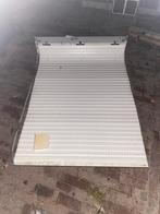 2 Gebruikte Rolluiken ) (145x110cm) Incl. Spindels, Doe-het-zelf en Verbouw, Rolluiken, Ophalen of Verzenden, Gebruikt, Wit, 100 tot 150 cm